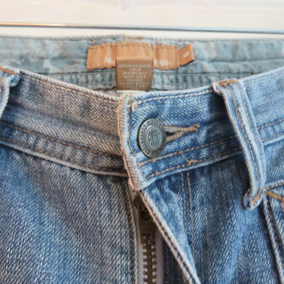 VINTAGE ABERCROMBIE & FITCH Y2K Low Rise Flap Pocket Distressed Jeans - Picture 11 of 16